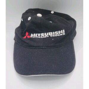 Mitsubishi Forklift Trucks Logo Trucker Retro Hat Cap Adjustable